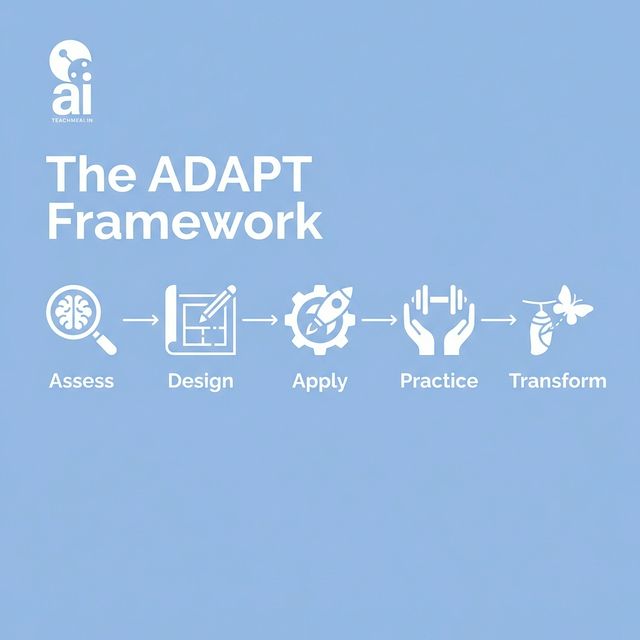 ADAPT Framework — 5-Step AI Capability Building Model | teachmeai